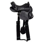 Sela Australiana Preta Infantil De Arco Luxo 12 Polegadas