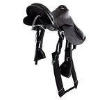 Sela Australiana Preta Infantil De Arco Luxo 12 Polegadas