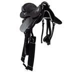 Sela Australiana Preta Infantil De Arco Luxo 12 Polegadas