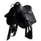Sela Australiana Preta Infantil De Arco Luxo + Acessórios