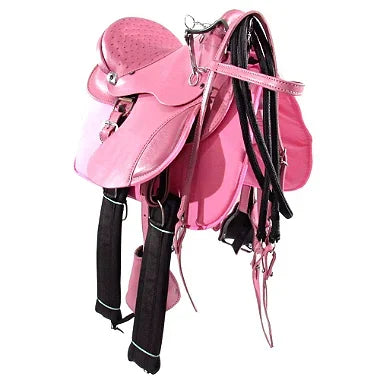 Sela Australiana Rosa Infantil De Arco Luxo + Acessórios