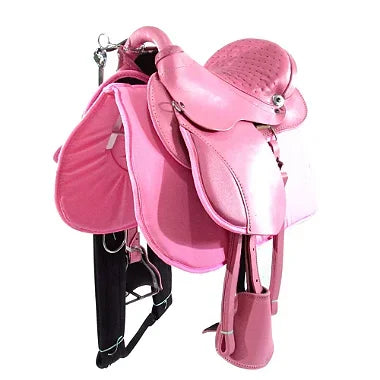 Sela Australiana Rosa Infantil De Arco Luxo + Acessórios