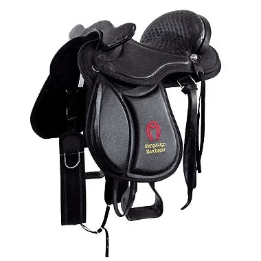 Sela Preta Soft Gel Vaqueta Mangalarga de Cabeça 16 Poleg