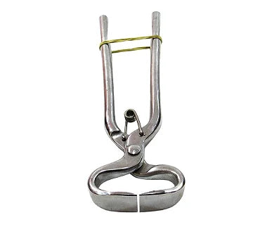 Torquês De Aço Cromada Com Mola Profissional Para Casqueamento Original